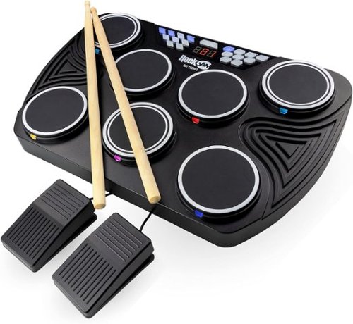 Rockjam - 7 Pad Digital Drums-Front_Standard 