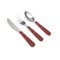 Ballarini - Avola 20-Piece Flatware Set - Ruby Red-Angle_Standard