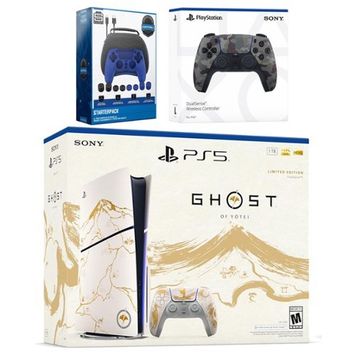 PlayStation 5 Ghost of Yotei Disc Bundle + Extra Controller