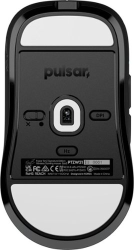 Pulsar TenZ Signature Edition Gaming Mouse Wireless Black PTZW21