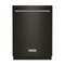 KitchenAid - 360 Max Jets Third Rack Dishwasher with Fan-Enabled ProDry System, 44 dBA - Black Stainless Steel with PrintShieldâ„¢ Finish-Front_Standard