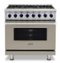 Viking - 36"W./24"D. Dual Fuel Sealed Burner Range-6 Burners-Nantucket - Nantucket-Front_Standard 
