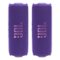 JBL - Flip 7 Waterproof Portable Speaker Bundle - Pair - Purple-Front_Standard