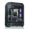 Thermaltake - LCGS Reactor u490 Gaming Desktop - Intel Core Ultra 9 - 285K - 32GB Memory - NVIDIA GeForce RTX 4090 - 2TB SSD - Black-Front_Standard