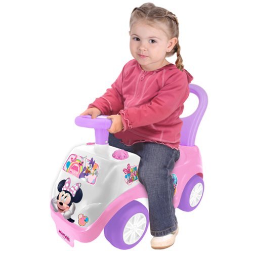 Kiddieland Disney: Minnie Mouse Lights 'N' Sounds Ride-On WORLDWIDE DELIVERY