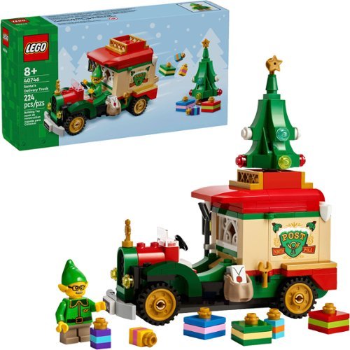 LEGO - Santa’s Delivery Truck Building Toy 40746-Front_Standard 