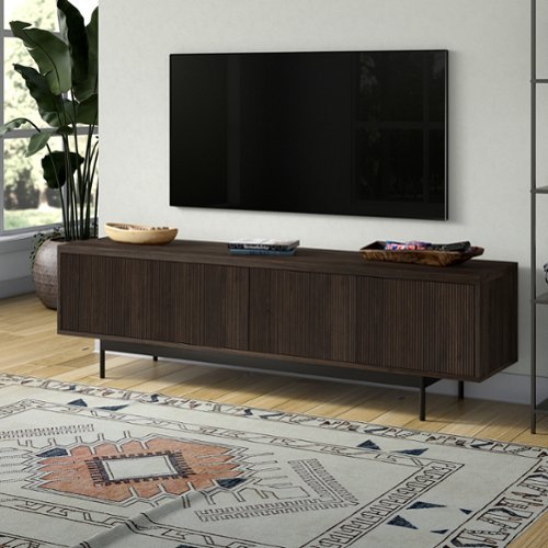 Camden&Wells - Dina TV Stand for Most TVs up to 75" - Coffee Bean-Front_Standard 