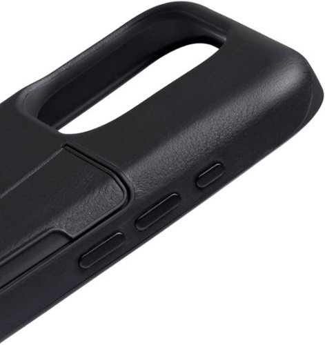 Bellroy iPhone 15 Pro Max Leather Phone Case - 3 Card - Black GLOBAL SHIPPING