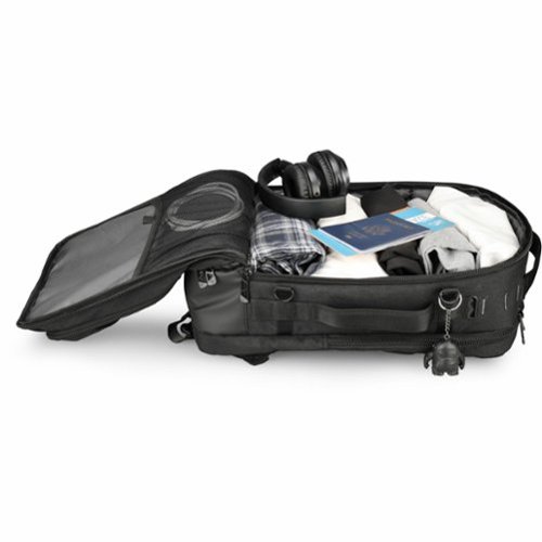 Swissdigital Design BERG L TSA-Friendly Backpack With USB Charging Port  RFID Protection and Fits Up to 16″ Laptop - Black BUY IN EUROPE