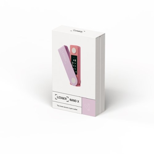 Ledger Nano X Crypto Hardware Wallet - Bluetooth - Pastel Pink BUY IN MIDDLE EAST