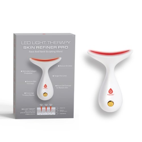 Pursonic LED Light Therapy Neck & Face Sculpting Wand LLT3WH