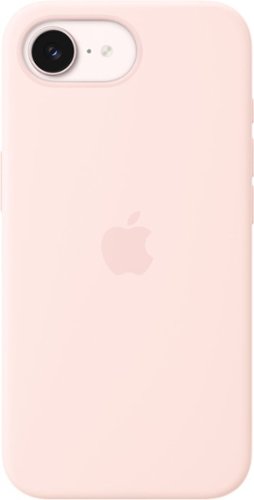 APPLE - IPHONE 17E SILICONE CASE WITH MAGSAFE - SOFT PINK