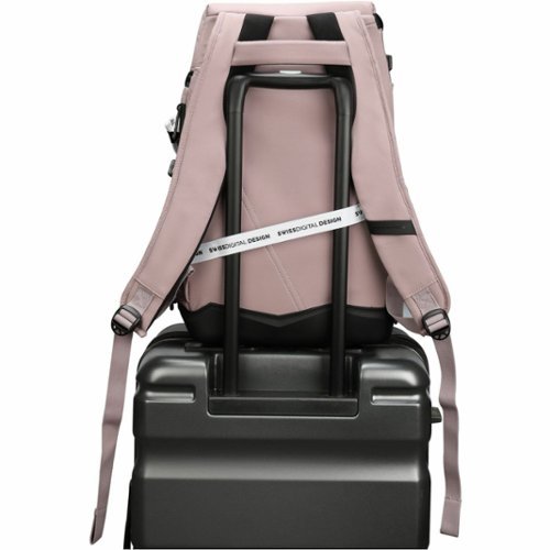 Swissdigital Design SEON L+ TSA-Friendly Backpack With USB Charging Port RFID Protection and Fits Up to 16″ Laptop - Lotus WHERE TO BUY