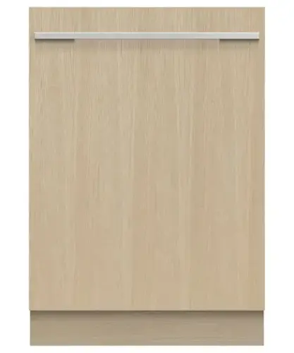 Front. Fisher & Paykel - Built-in Smart Dishwasher with Top Controls Panel Ready, 7 Wash Cycles, 15 Place Settings, 44 dba 3 Racks - Panel Ready.