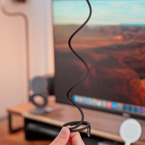 STATIK Magstack Pro 6 Foot USB-C to USB-C Magnetic Charging Cable - Black BUY IN EUROPE