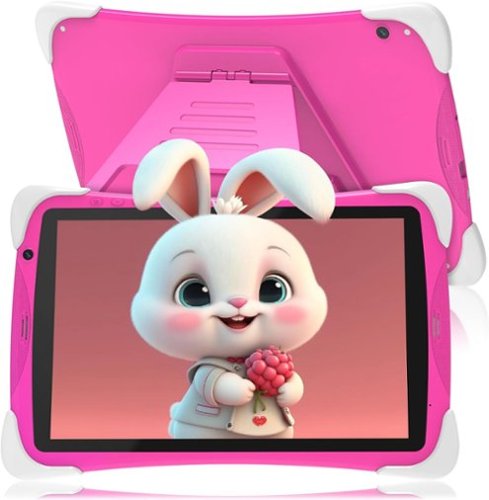 ANTEMPER - 2026 Tablet for Kids Android, 10.1 Inch Kids Tablet 8+64GB, 1280 * 800, Kid Learning Tablets with Parental Control - Pink-Front_Standard 