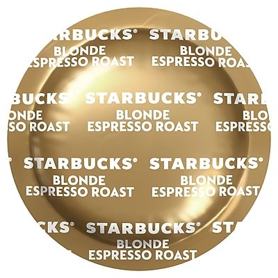 Nespresso - Starbucks Blonde Espresso Coffee Professional Capsules, Blonde Roast, 50/Box-Front_Standard 