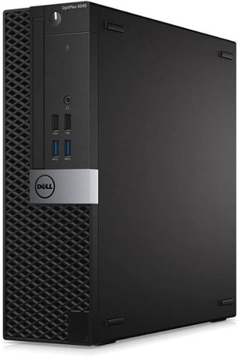 Dell - Refurbished Excellent - Optiplex 5040 SFF Desktop PC, Intel Core i7-6700 3.4 up tp 4.0GHz, 16GB RAM, 480GB SSD, USB WiFi, Windows 11 Pro - Black-Front_Standard 