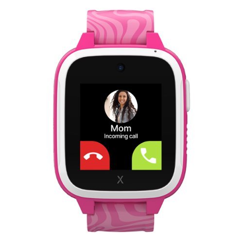 Xplora - Kids’ XGO3 Jungle Edition (GPS + Cellular) Smart Watch Calls, Messages, SOS, GPS Tracker, Camera, Step Counter, SIM Card - Pink