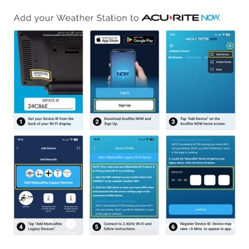 AcuRite Iris Home Weather Station with Wi-Fi Color Display - Black BUY IN SINGAPORE