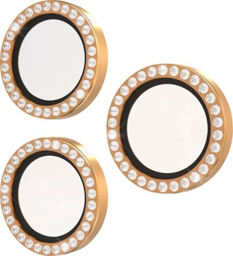 kate spade new york Aluminum Ring Lens Protector for Apple iPhone 16 Pro and 16 Pro Max - Set in Stone Gold WORLDWIDE DELIVERY