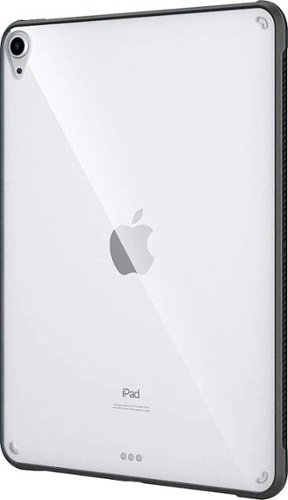 SaharaCase - Venture Series Case for Apple iPad Air 10.9-inch (4th and 5th Gen) and iPad Air 11-inch (M2 2024 and M3 2025) - Clear Black-Left_Standard