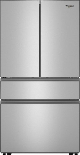 Whirlpool - 30 Cu. Ft. French Door Refrigerator with Flexible Temperature Drawer - Fingerprint-Resistant Stainless Finish