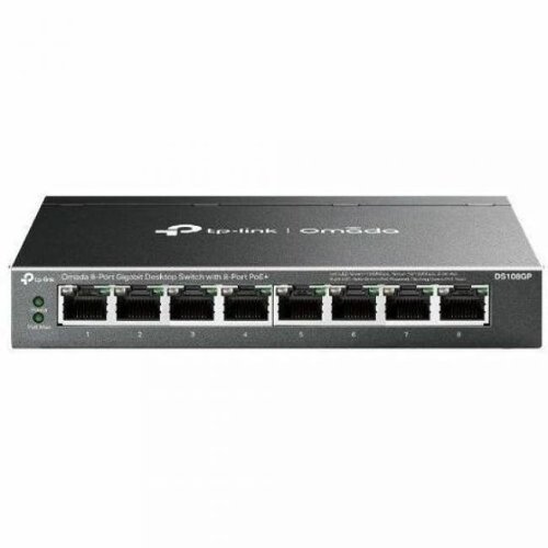 TP Link Omada Omada 8 Port Gigabit Desktop Switch with 8 Port PoE+