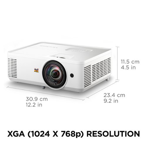 ViewSonic PS502X 4,000 ANSI Lumens XGA Short Throw Business &amp; Education Projector - White WHERE TO BUY
