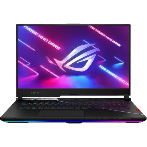 ASUS - Strix SCAR 17 G733 17.3" Gaming Laptop - Intel Core i9 - 16 GB Memory - NVIDIA GeForce RTX 3080 - 1 TB SSD-Front_Standard 