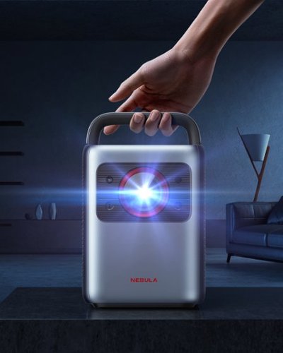 Nebula Anker Cosmos Laser 4K Portable Projector - Black + Gray HOW TO BUY