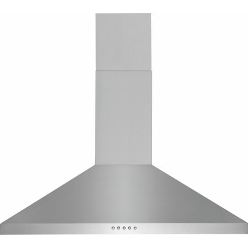 Frigidaire - 35 inches - Convertible - Range Hood Insert - Stainless Steel-Front_Standard 