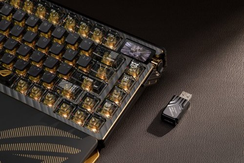 ASUS ROG Azoth Extreme 75% Wireless Mechanical Gaming Keyboard with ROG NX V2 Snow Linear Switches and Color OLED Touchscreen - 20th Edition BUY IN EUROPE
