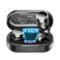 TOZO - T12 LED Display Bluetooth 5.3 Ear Buds, 55H Play, ENC Clear Call, IPX8, APP-32EQ, Stereo Powerful Bass, Wireless Charge - Black-Front_Standard