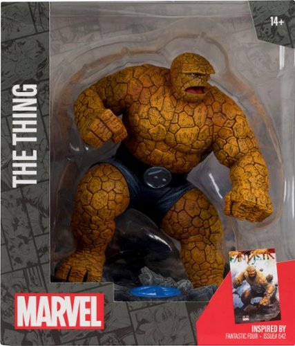 McFarlane Toys Marvel The Thing 1:10th Scale Collectible with Scene (Fantastic Four #642) 6.6 Figure SHOP ONLINE
