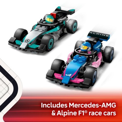 LEGO City F1 Garage & Mercedes-AMG & Alpine Cars Toy 60444 GLOBAL SHIPPING