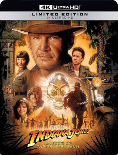  Indiana Jones and the Kingdom of the Crystal Skull [SteelBook] [Digital Copy] [4K Ultra Blu-ray] [2008]