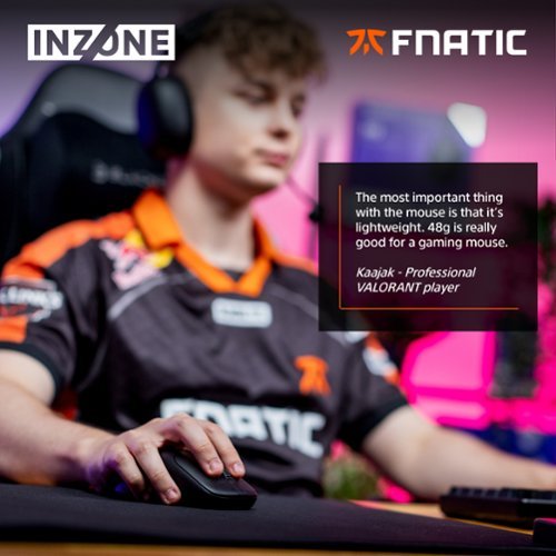 Sony INZONE Mouse-A Ultra-Lightweight Optical Switch Wireless 8K Gaming Mouse - Wireless - Black WHERE TO BUY