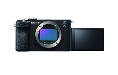 Sony - Alpha 7C II Full-Frame Interchangeable Lens Camera - (International Model) - Black-Front_Standard 