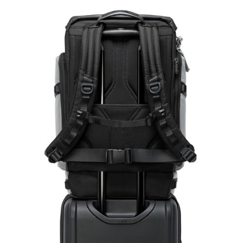 TUMI Alpha Bravo Expedition Backpack - Pearl Gray Mesh WORLDWIDE DELIVERY