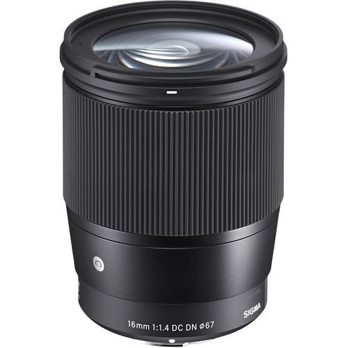 Bundle Sigma 16mm f/1.4 DC DN Contemporary Lens for Sony E Mount +