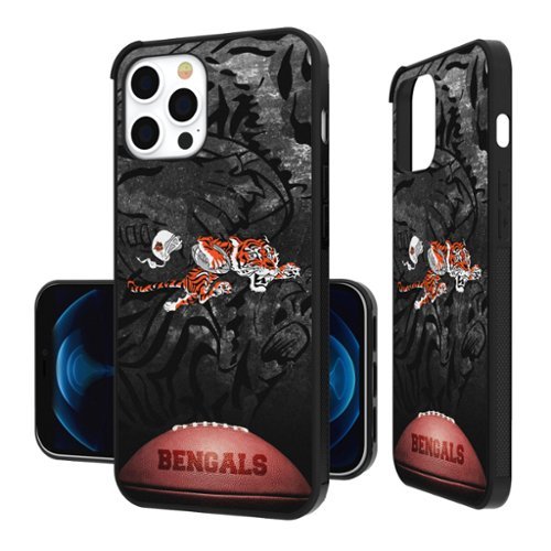Keyscaper - NFL - Cincinnati Bengals iPhone Legendary Design Bump Case - 16 Pro Max - Multicolor-Front_Standard 