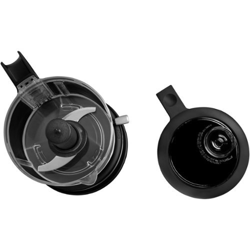 KitchenAid - 5-Cup Food Chopper with Multi-Purpose Blade and Whisk Accessory, Matte - Black