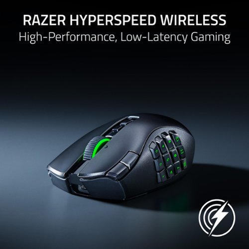 Razer Naga V3 Pro Modular MMO Optical Gaming Mouse with Swappable Side Plates - Wireless - Black GLOBAL SHIPPING