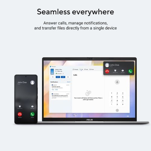 ASUS Vivobook S14 14 OLED Laptop - Intel Core Ultra 7 355 CPU - 32GB RAM - 1TB SSD - Copilot+ PC - Matte Gray BUY IN EUROPE