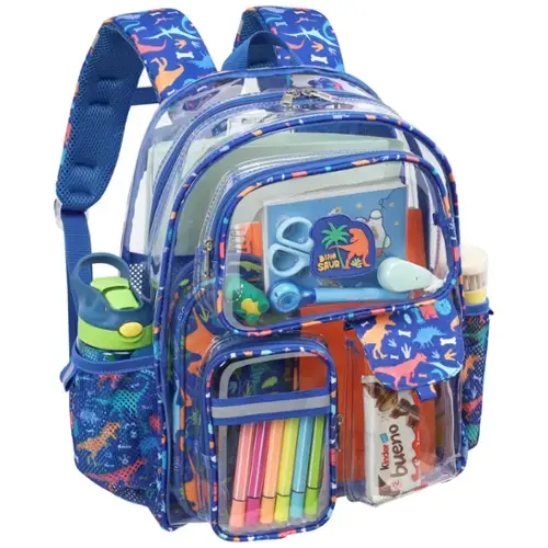 1pcs, A-blue Dinosaur-Backpack