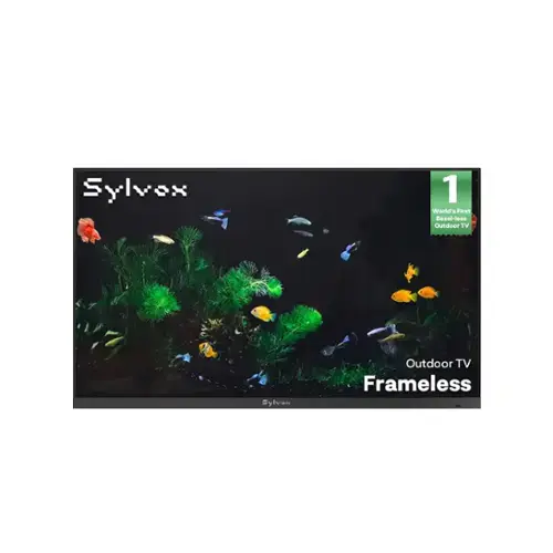 Sylvex 1 World's First Bezel-less Outdoor TV Sylvex Outdoor TV Frameless