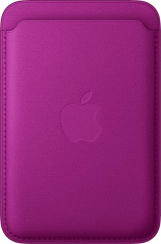 Apple - iPhone FineWoven Wallet with MagSafe (2026) - Magenta