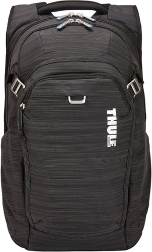 Thule - Contract 15.6" Laptop Backpack - Black - Black