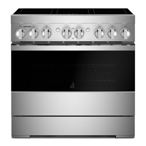 JennAir - NOIR 5.1 Cu. Ft. Freestanding Electric Induction Range - Stainless Steel